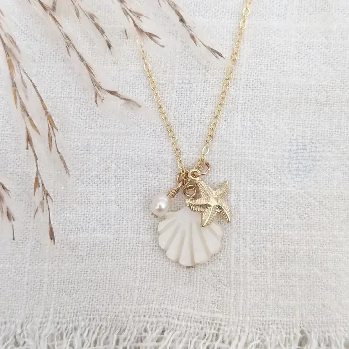 Beachcomber Charm Necklace