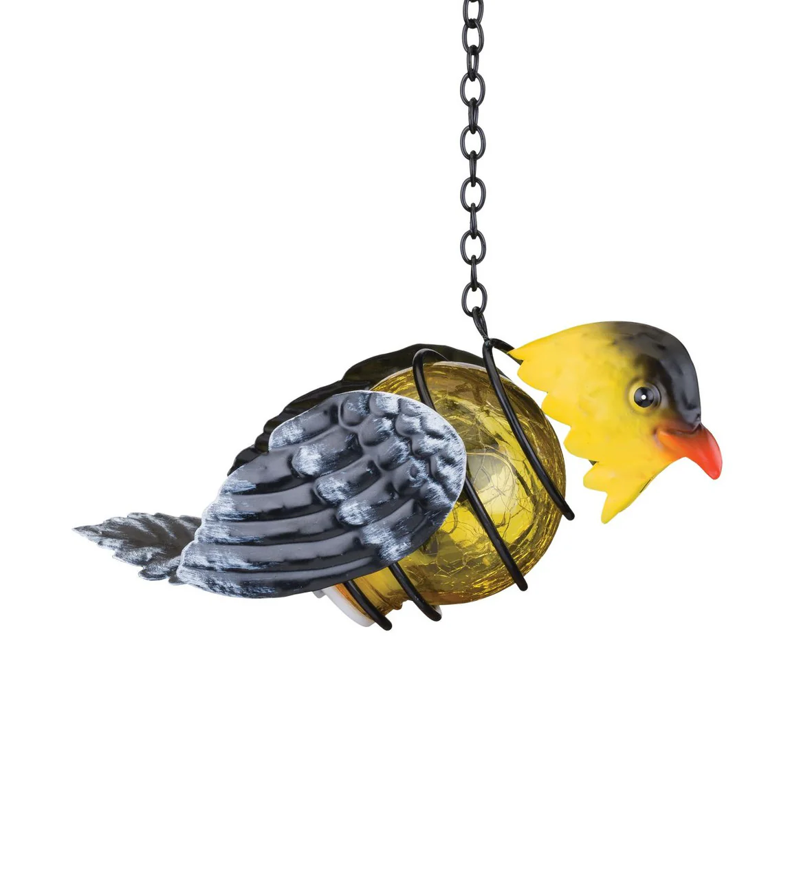 Bird Solar Lantern - Goldfinch - Image 3