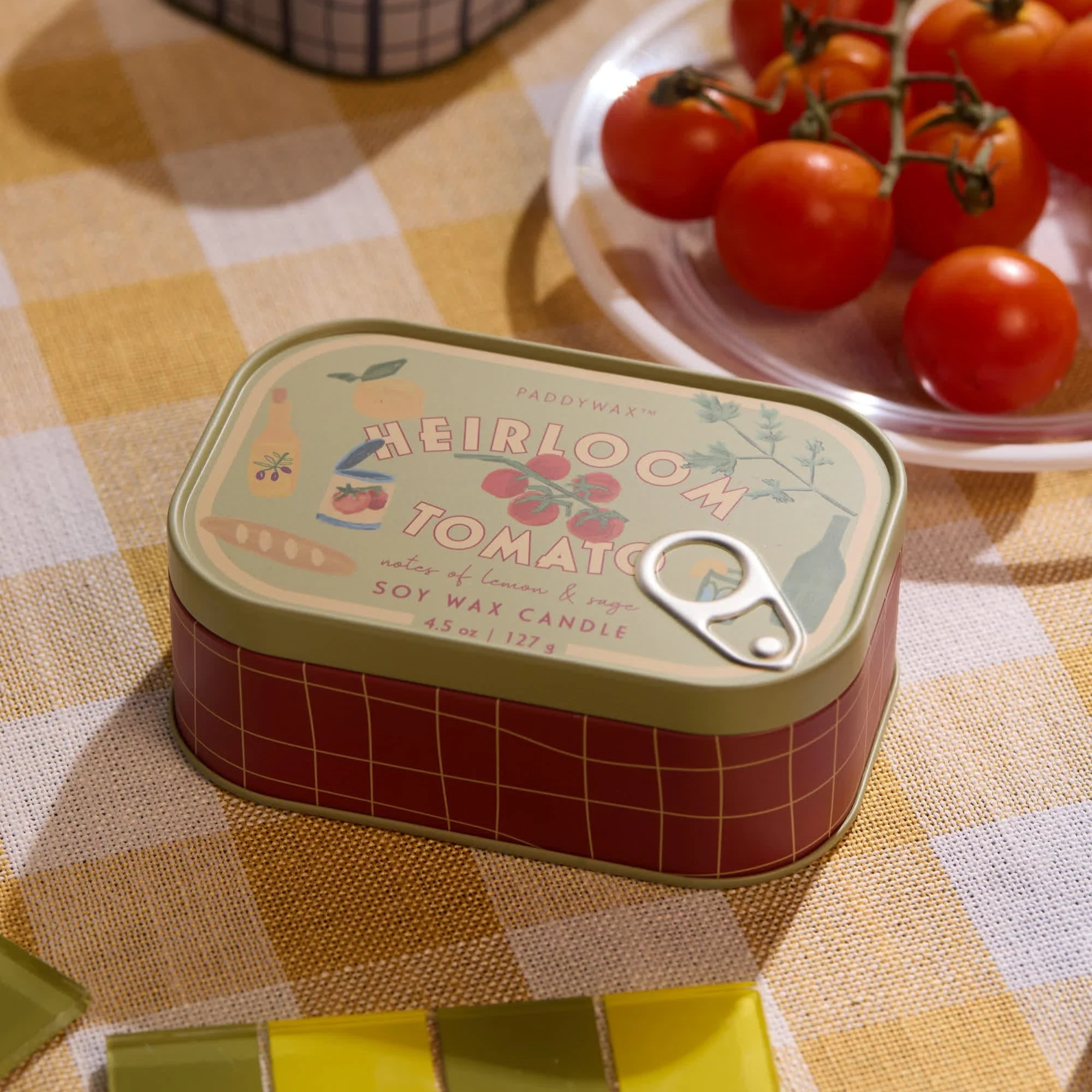 Heirloom Tomato Bistro Candle Tin