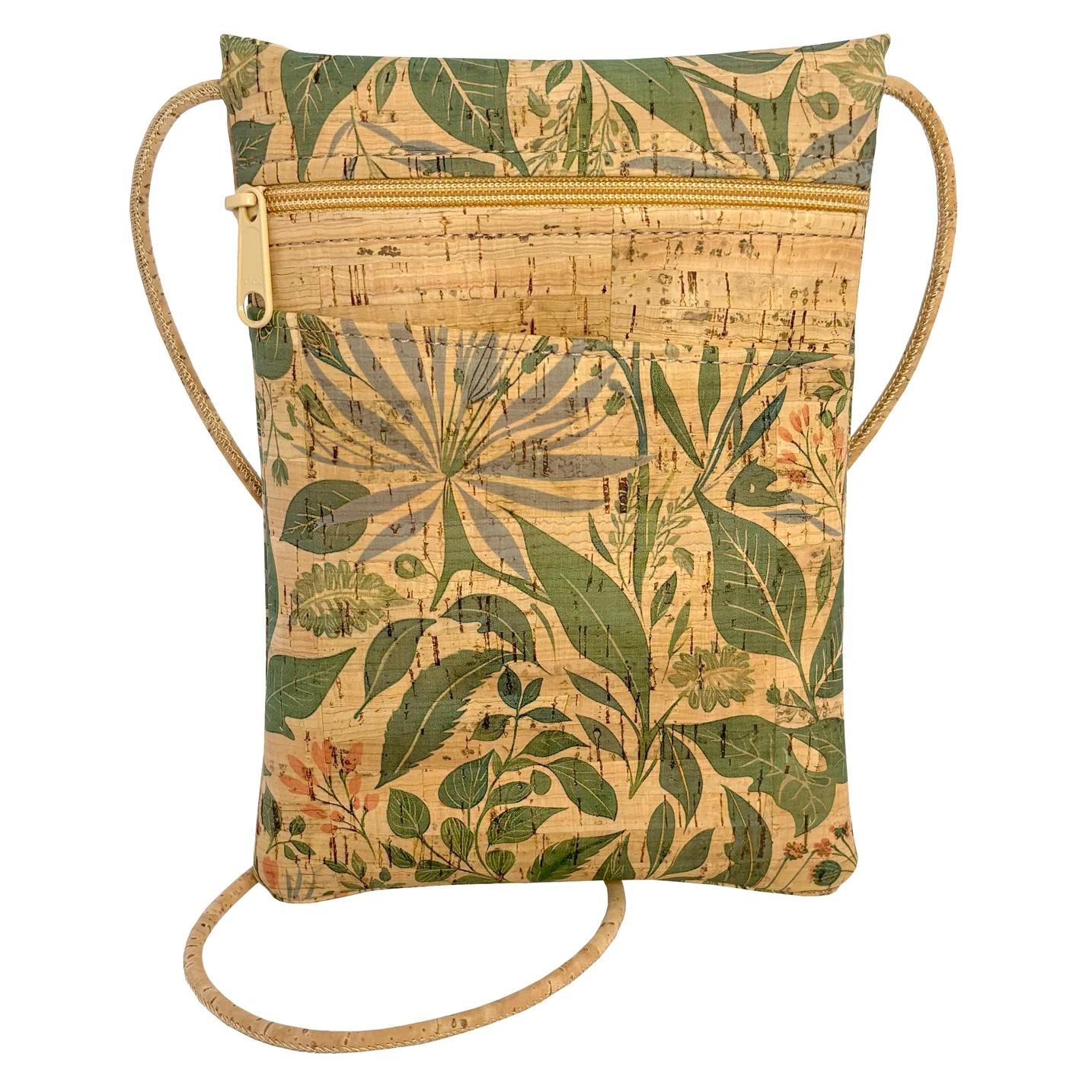 Botanical Cork Mini Crossbody Bag