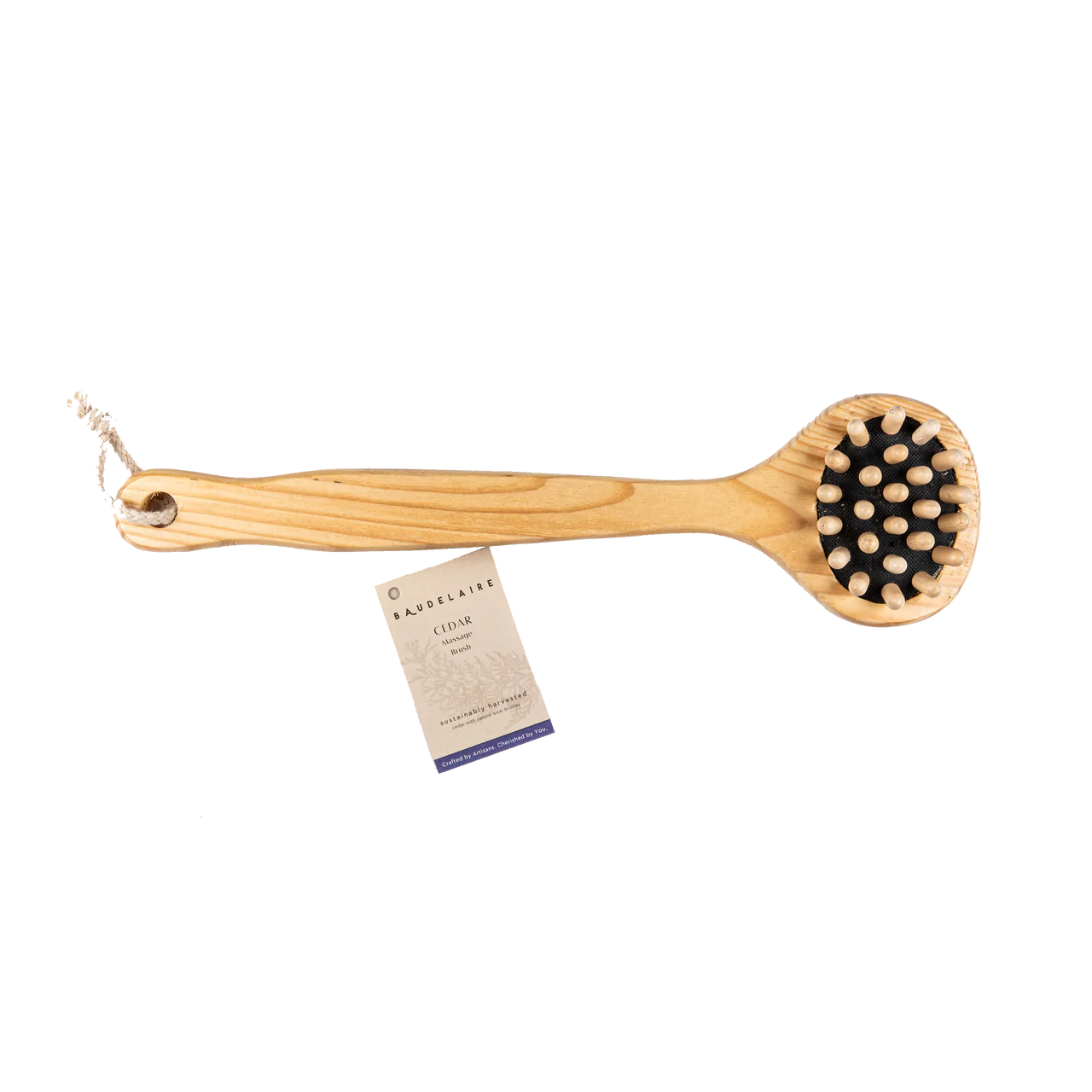 Cedar Massage Brush