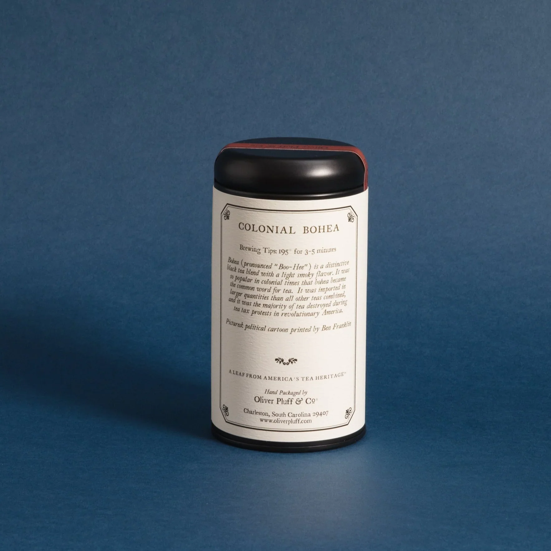 Colonial Bohea - 3oz Loose Tea in Signature Tea Tin - Image 4