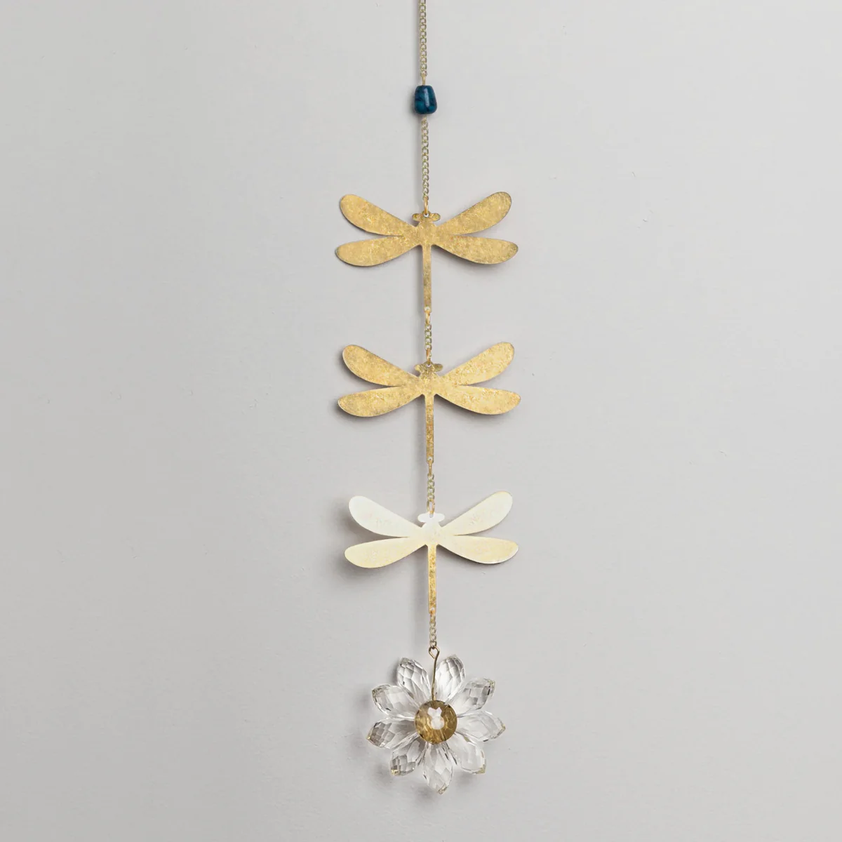 Dragonfly Suncatcher with Blue Apatite