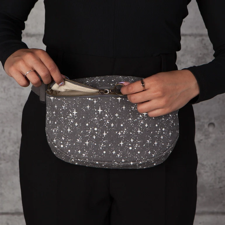 Far and Away Cotton Hip Bag - Image 2