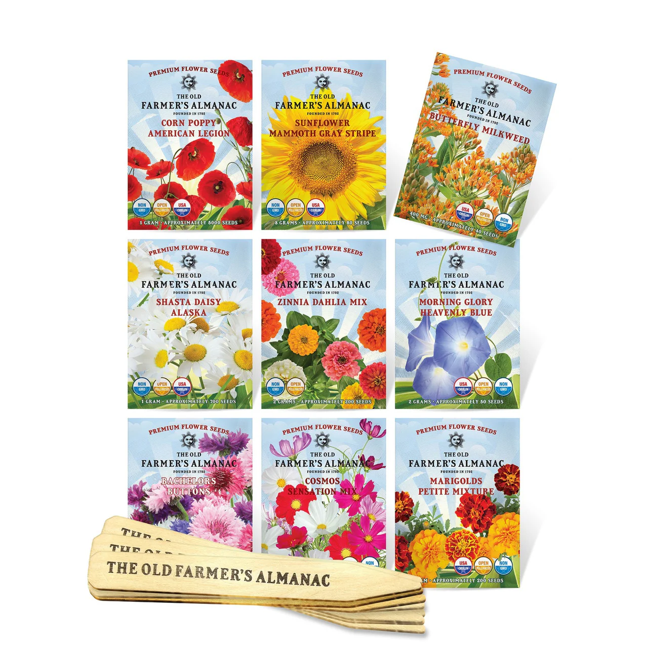 Premium Flower Garden Starter Kit