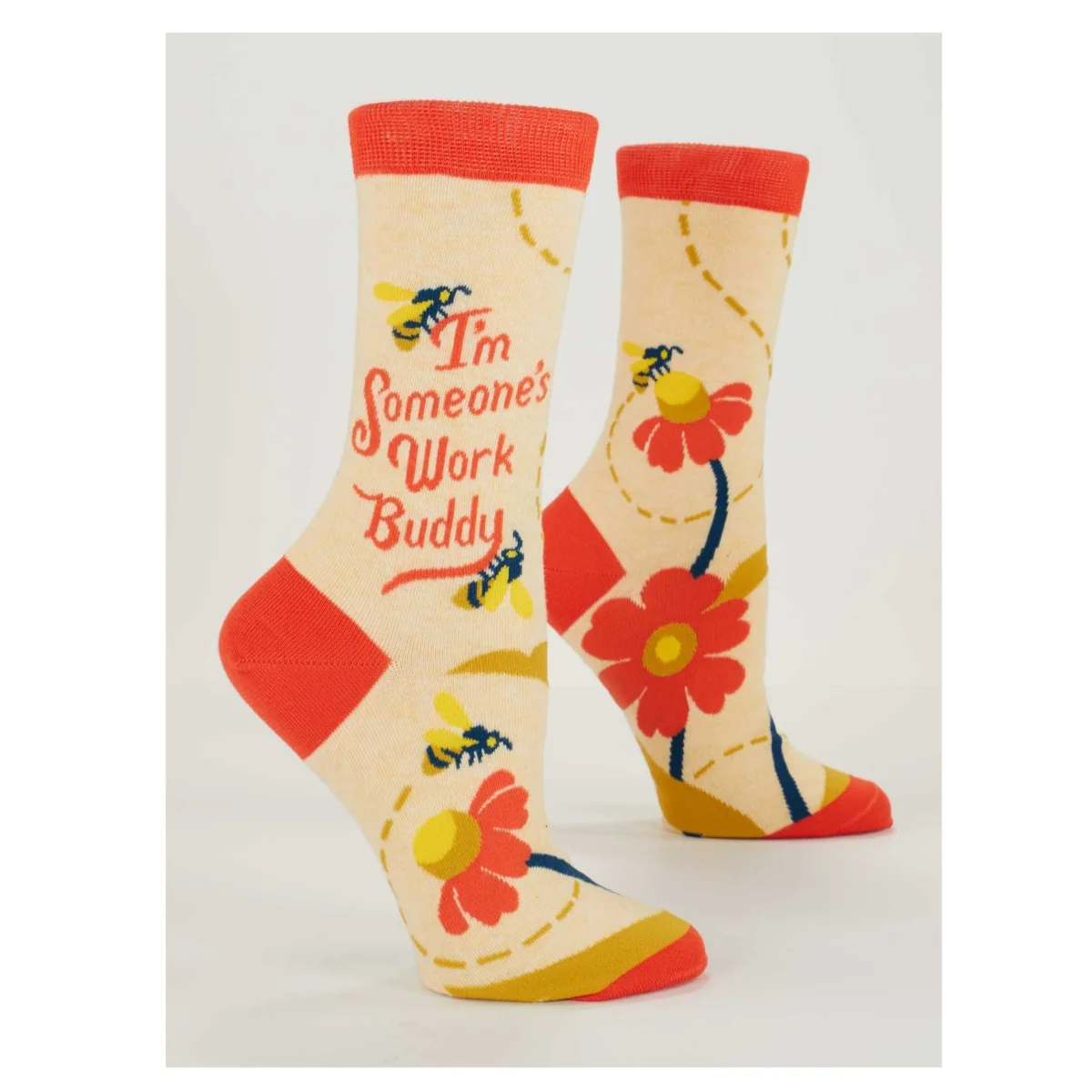 I'm Someone's Work Buddy Bee Socks - Image 2