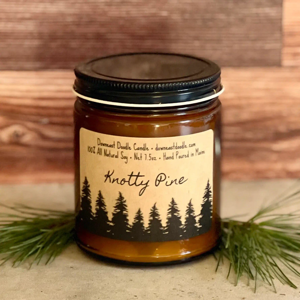 Knotty Pine, Natural Soy Candle
