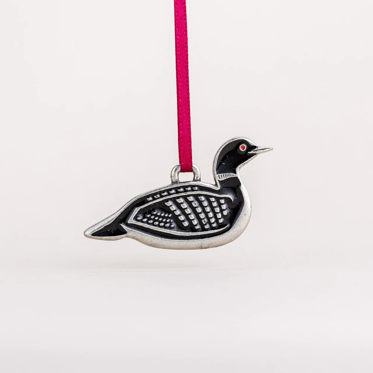 Loon Boxed Pewter Ornament