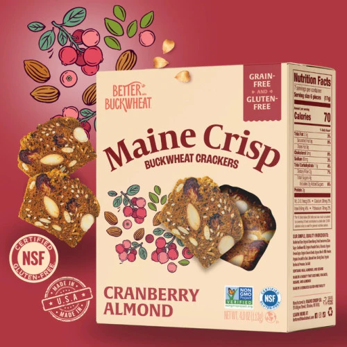 Maine Crisp Cranberry Almond Crisps - Image 2