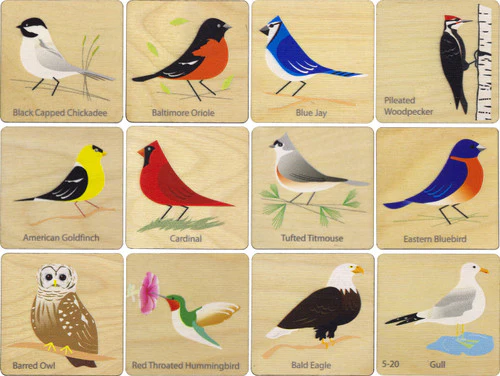 Memory Tiles - Birds - Image 3