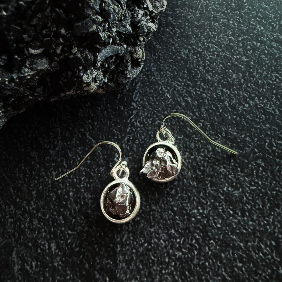 Meteorite Earrings - Image 2