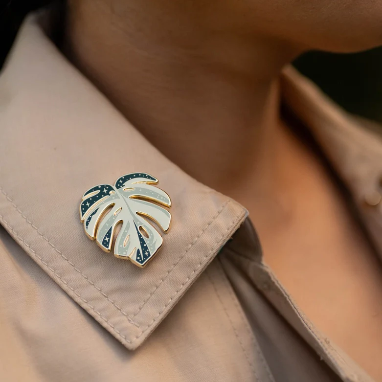 Monstera Thai Constellation Pin - Image 2