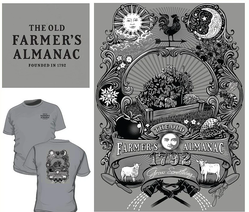Official  Almanac T-Shirt (Men's & Women's Styles Available) - Image 5