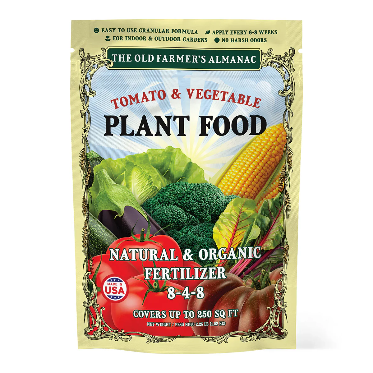 Organic Tomato & Vegetable 8-4-8 Plant Food