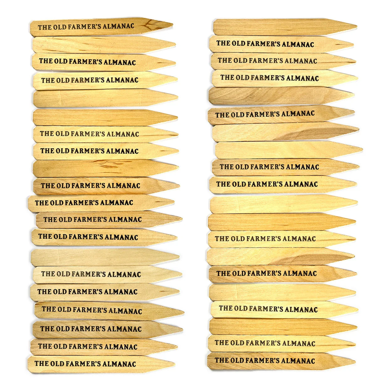Wooden Garden Plant Markers (40 Pack) - Image 3
