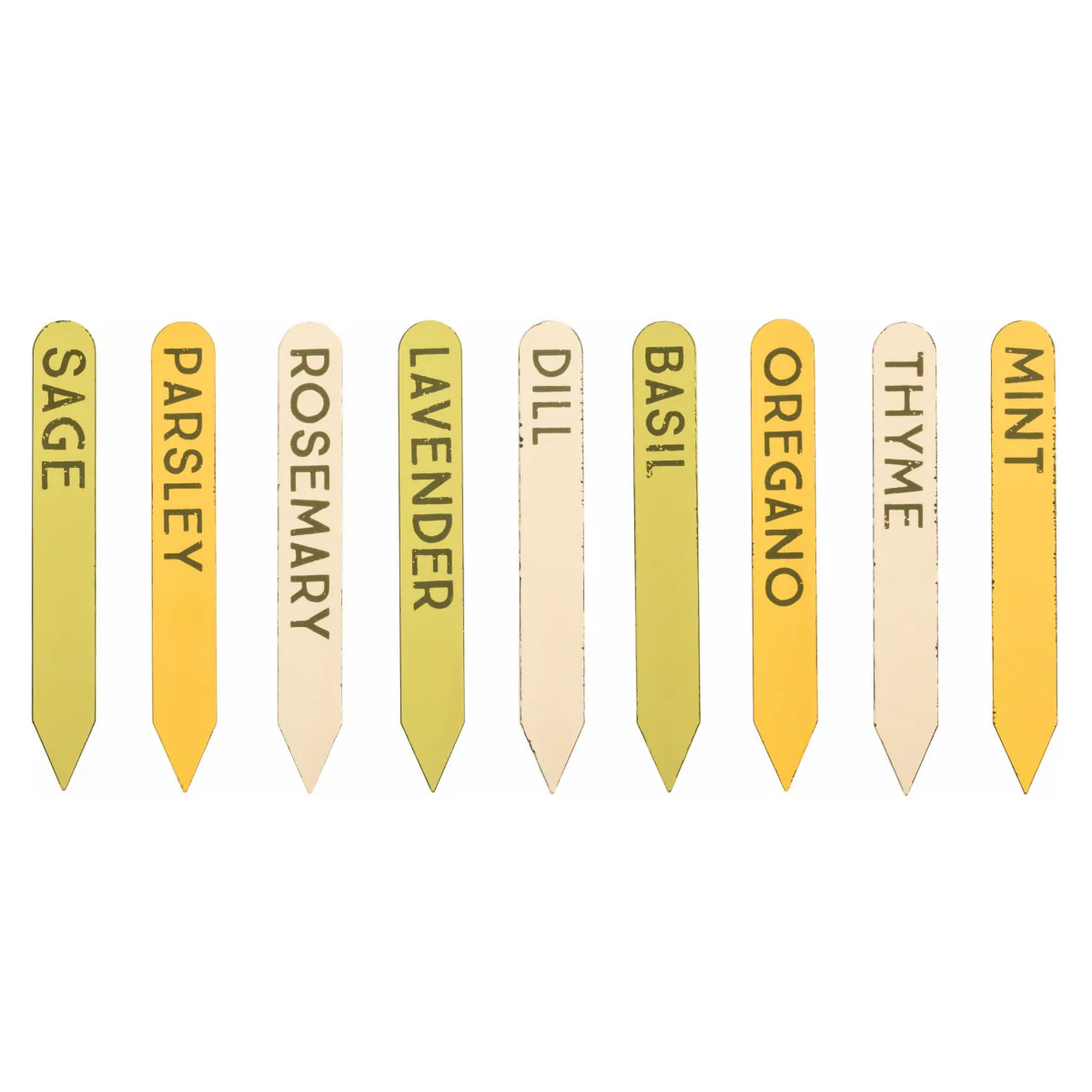 Rustic Herb Markers Set