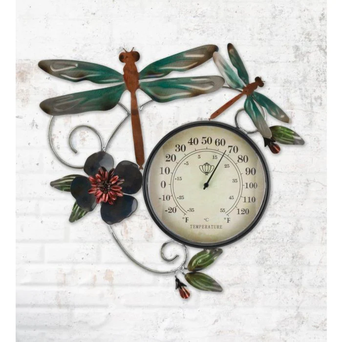 Thermometer Wall Decor - Dragonfly - Image 2