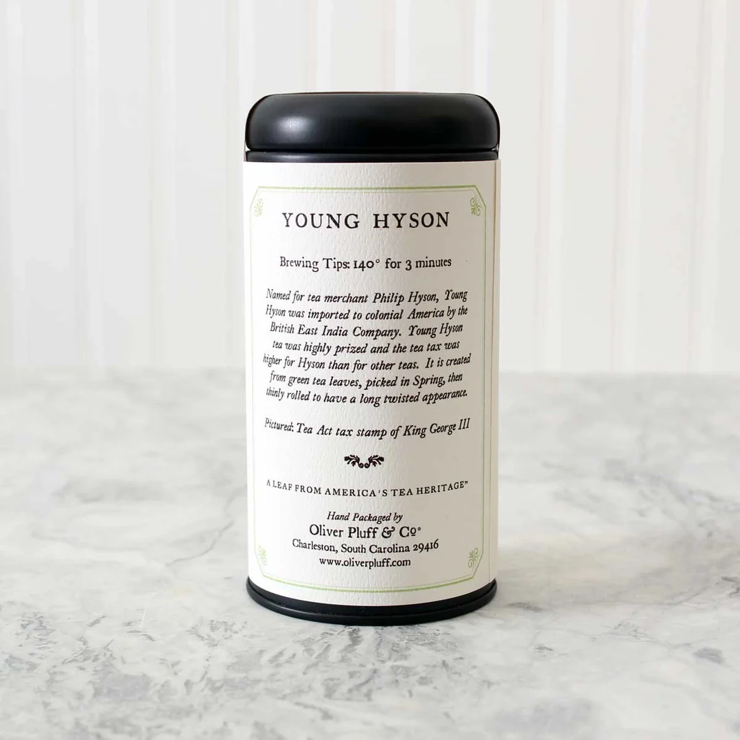 Young Hyson - Loose Tea in Signature Tea Tin - Image 4